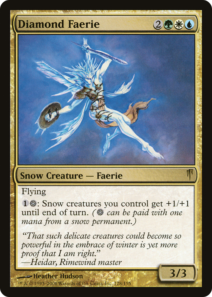Diamond Faerie (CSP-128) Foil