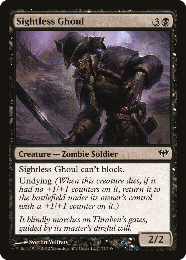 Sightless Ghoul (DKA-073)
