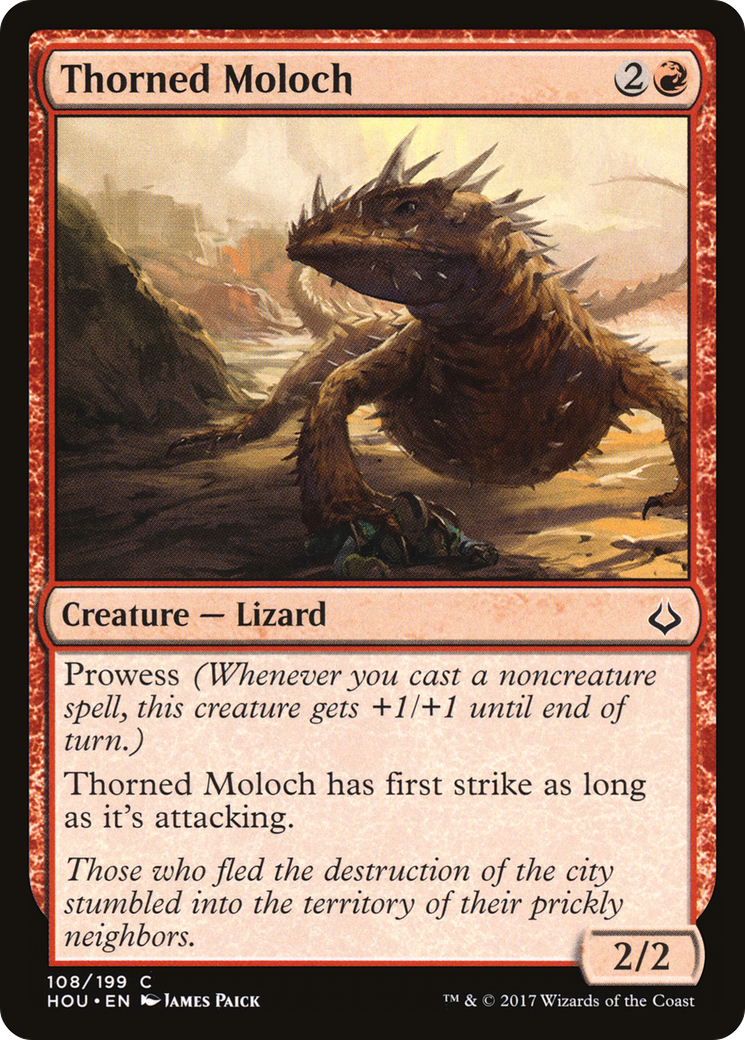 Thorned Moloch (HOU-108) Foil