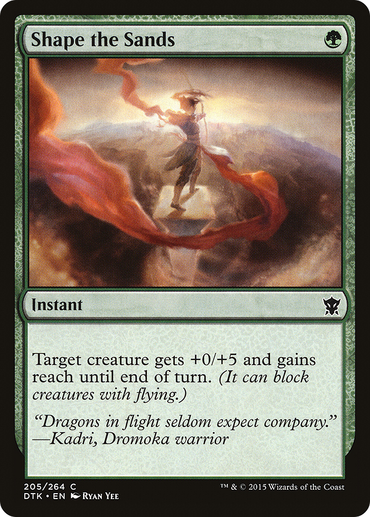 Shape the Sands (DTK-205) Foil