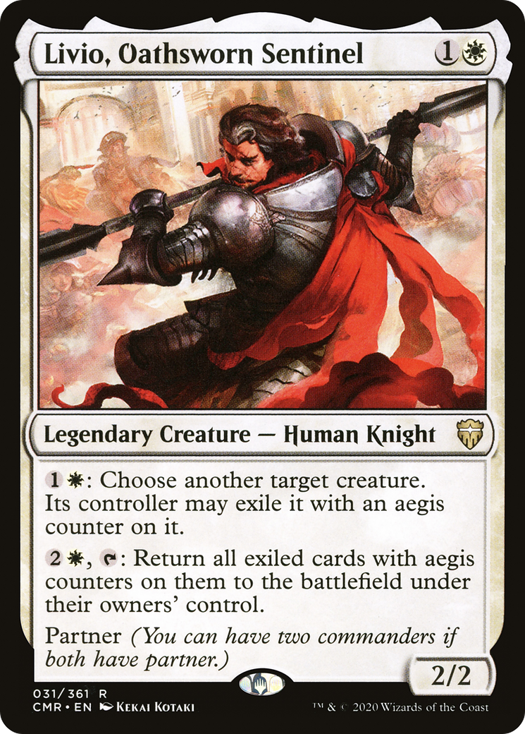 Livio, Oathsworn Sentinel (CMR-031)