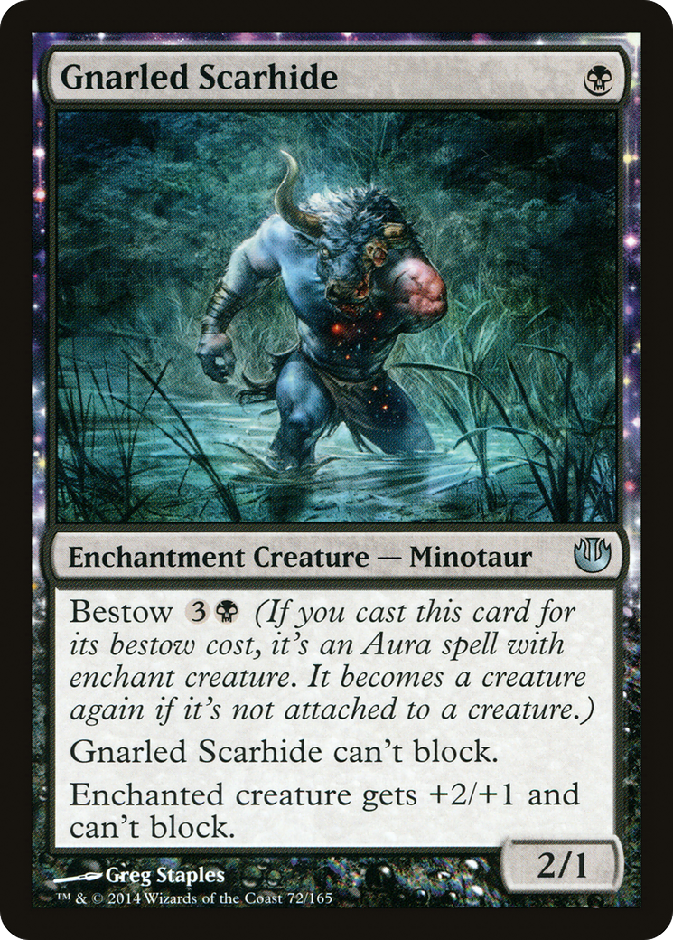 Gnarled Scarhide (JOU-072) Foil
