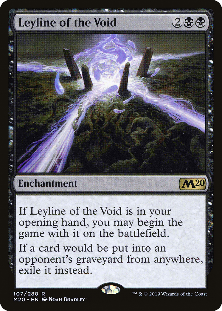 Leyline of the Void (M20-107) Foil