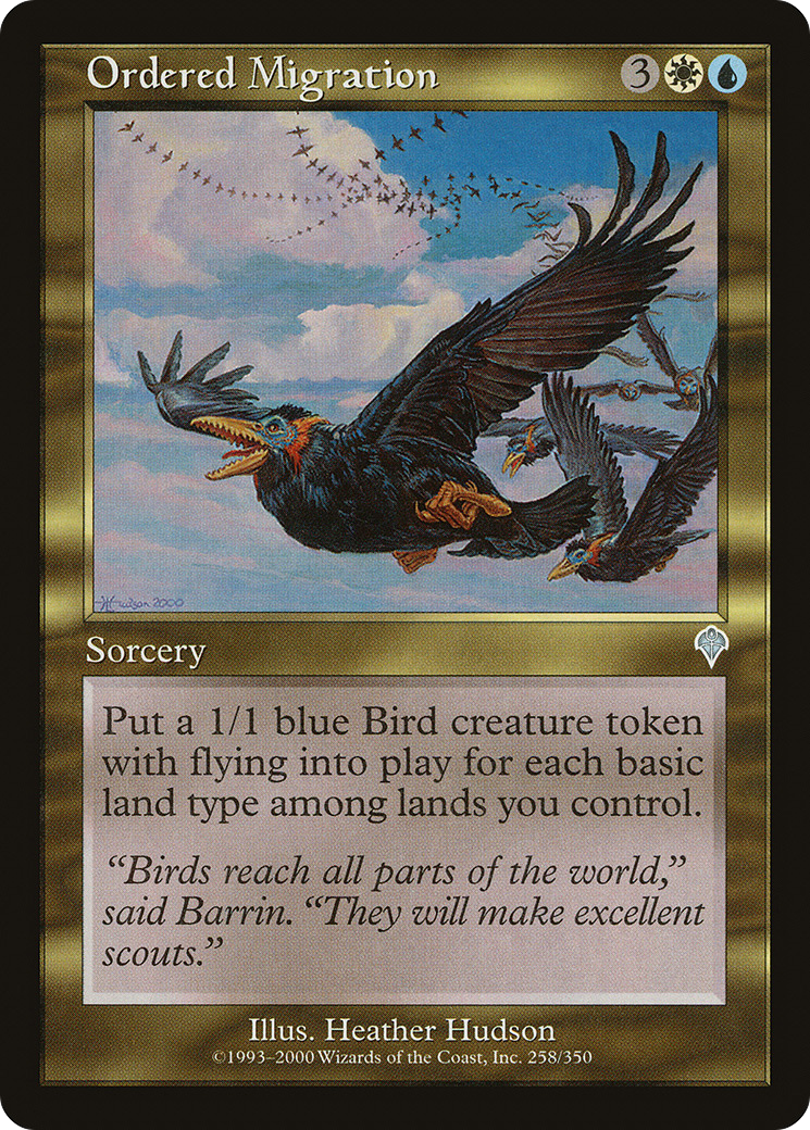 Ordered Migration (INV-258)
