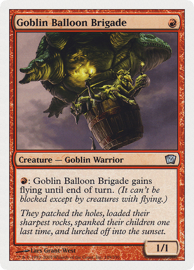 Goblin Balloon Brigade (9ED-189) Foil