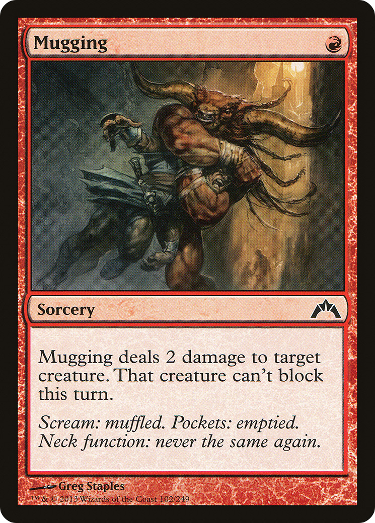 Mugging (GTC-102) Foil