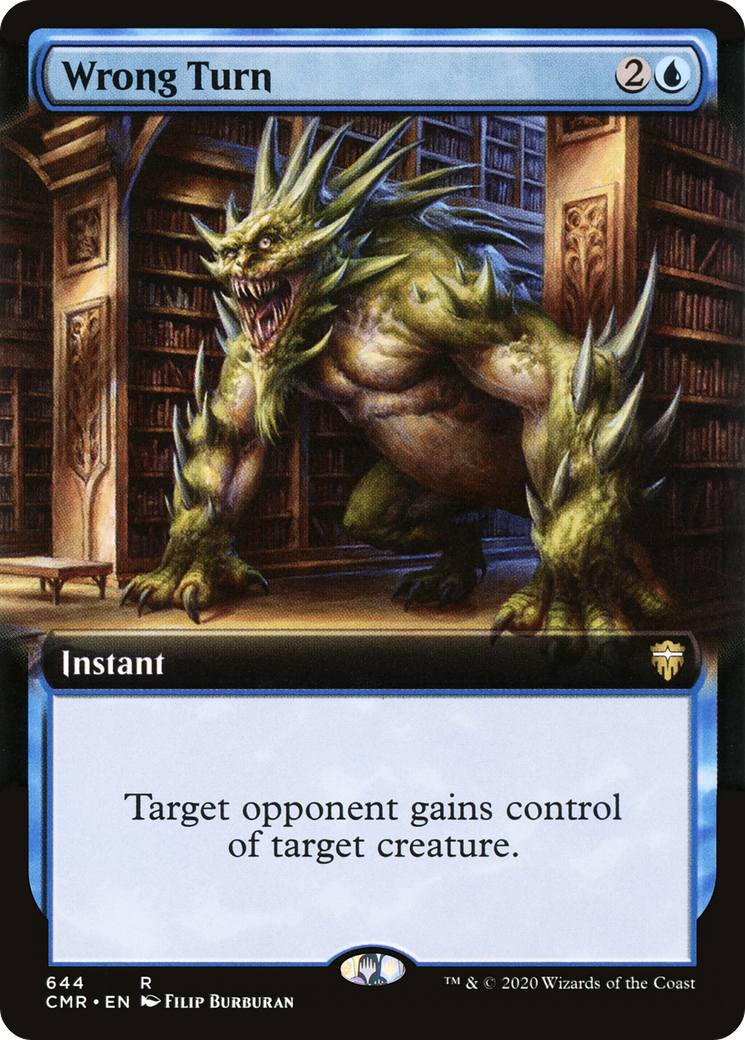 Wrong Turn (Extended Art) (CMR-644) Foil