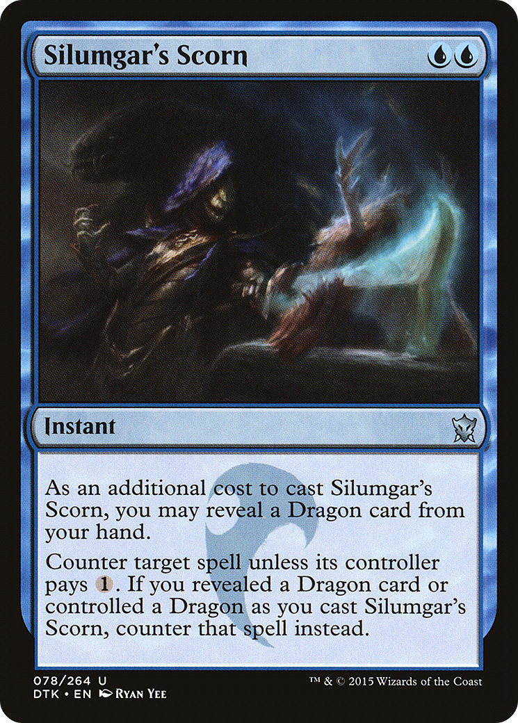 Silumgar's Scorn (DTK-078) Foil