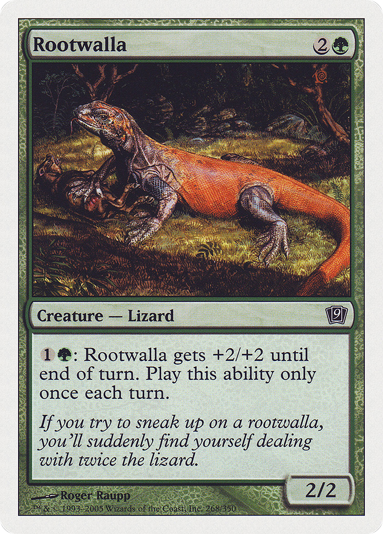 Rootwalla (9ED-268) Foil