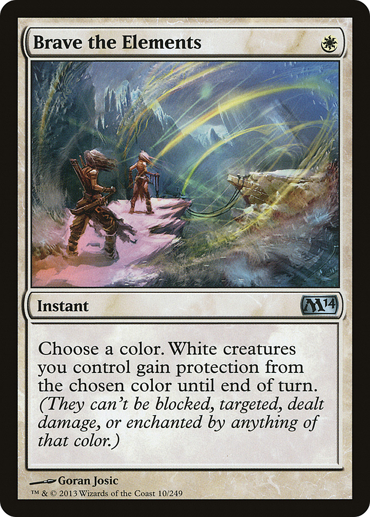 Brave the Elements (M14-010) Foil
