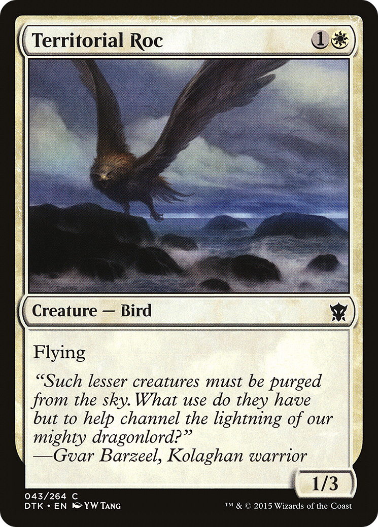 Territorial Roc (DTK-043) Foil
