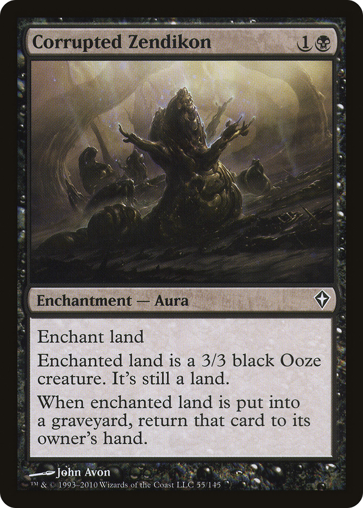 Corrupted Zendikon (WWK-055) Foil