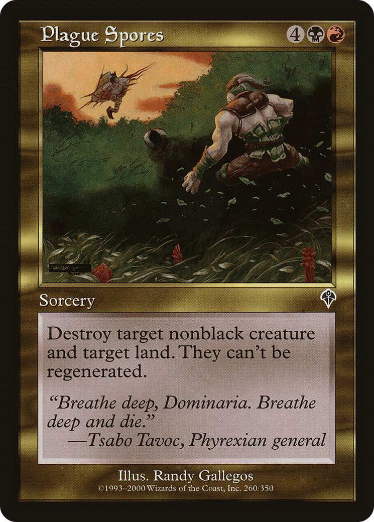 Plague Spores (INV-260) Foil