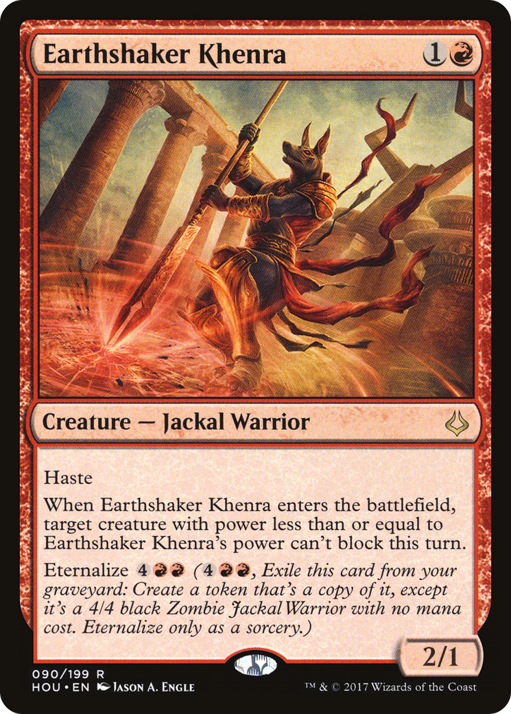 Earthshaker Khenra (HOU-090)