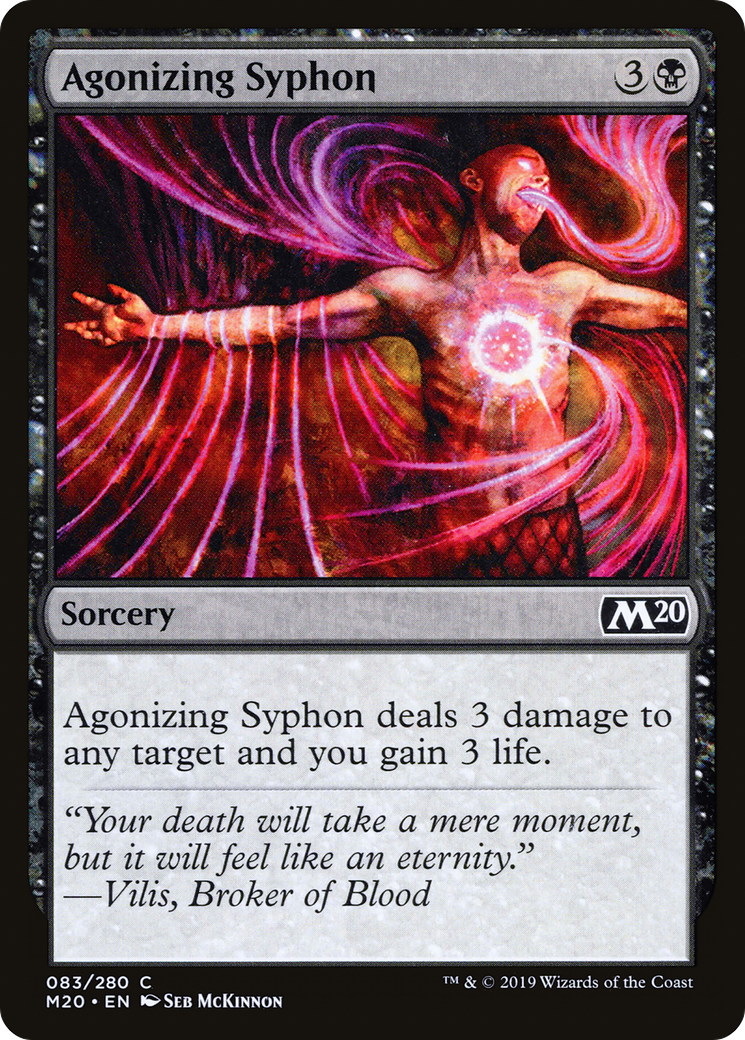 Agonizing Syphon (M20-083) Foil