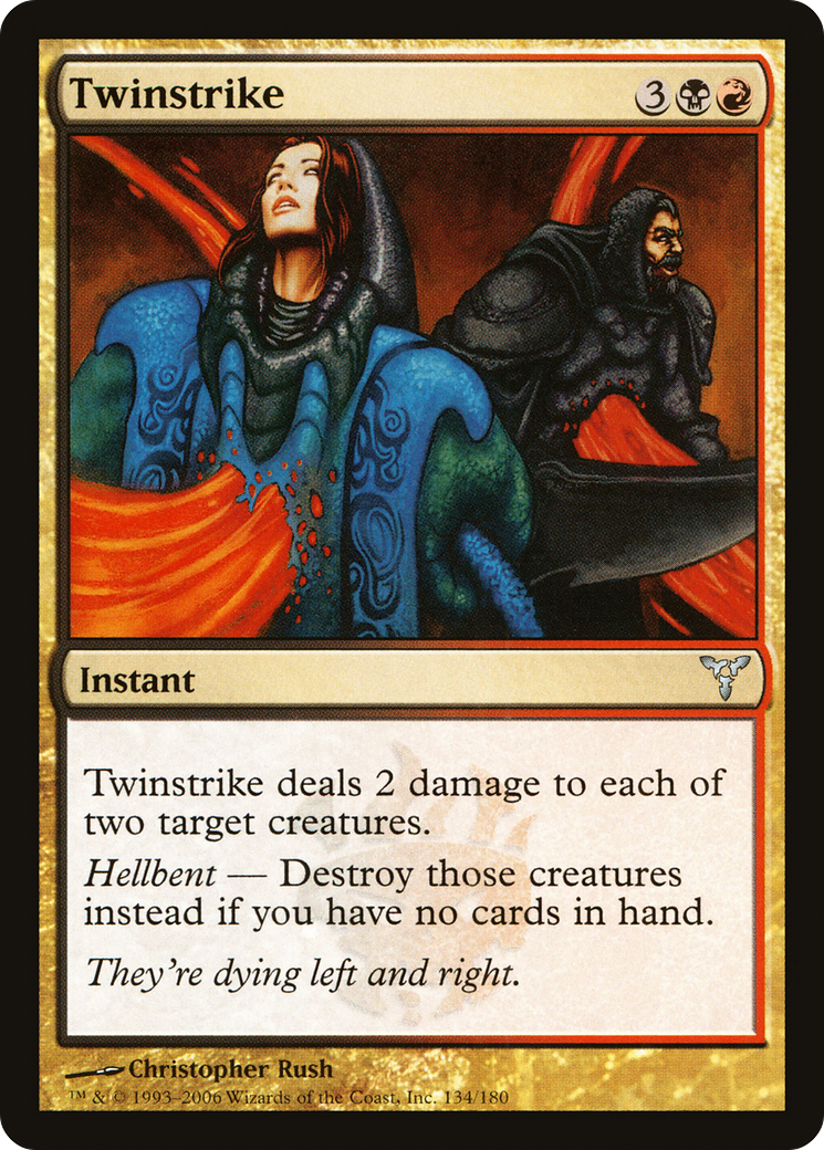 Twinstrike (DIS-134) Foil