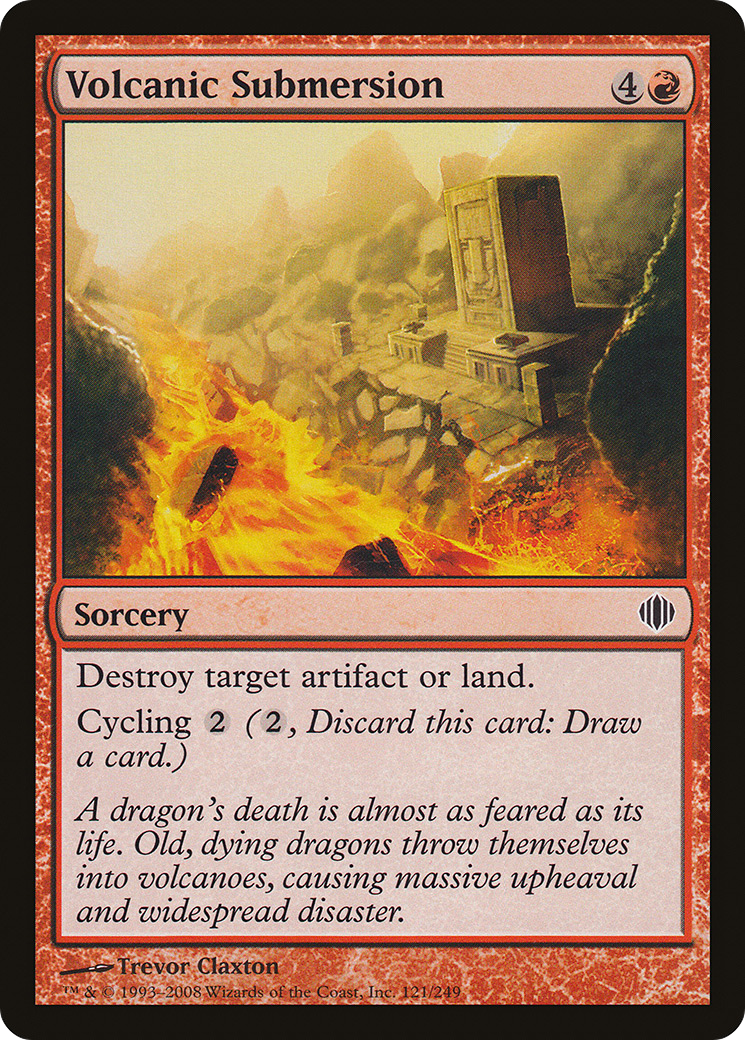 Volcanic Submersion (ALA-121) Foil