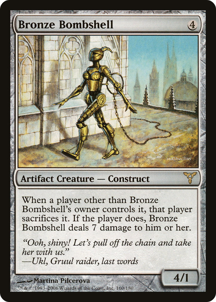 Bronze Bombshell (DIS-160) Foil