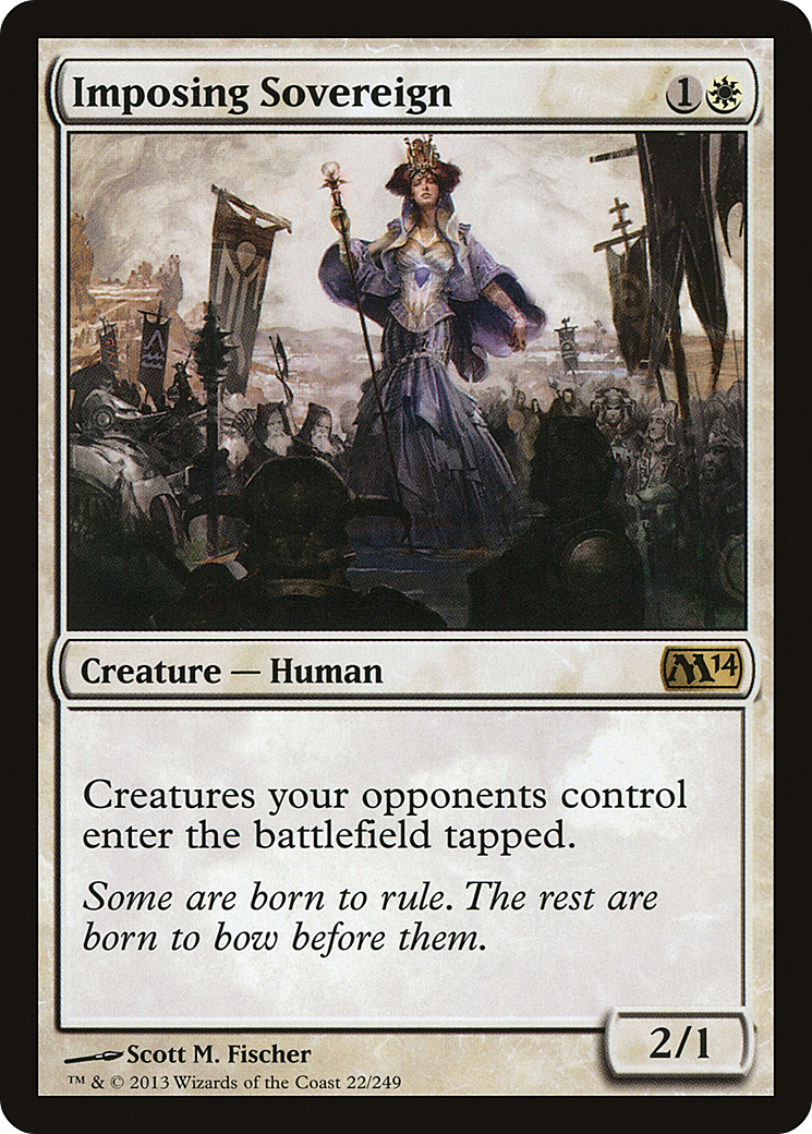 Imposing Sovereign (M14-022) Foil