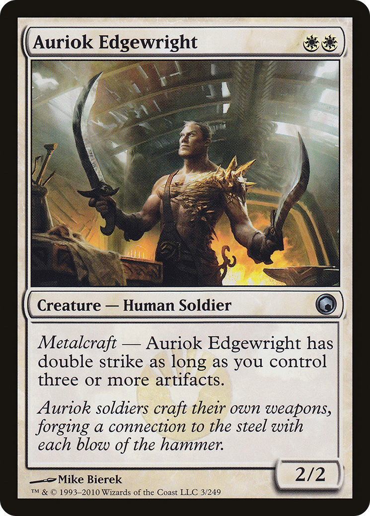 Auriok Edgewright (SOM-003) Foil