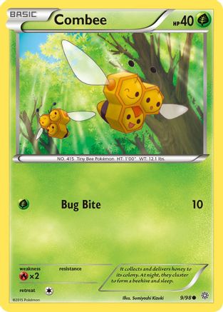 Combee - 9/98 - Common - Reverse Holo