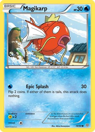 Magikarp - 19/98 - Common - Reverse Holo