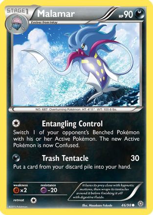 Malamar - 46/98 - Common - Reverse Holo