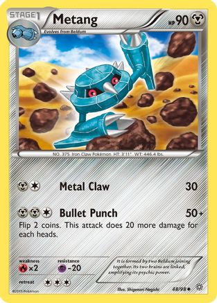 Metang - 48/98 - Uncommon - Reverse Holo