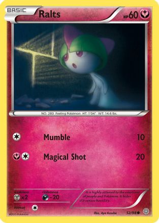 Ralts - 52/98 - Common - Reverse Holo