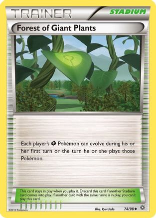 Forest of Giant Plants - 74/98 - Uncommon - Reverse Holo