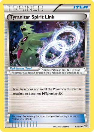 Tyranitar Spirit Link - 81/98 - Uncommon
