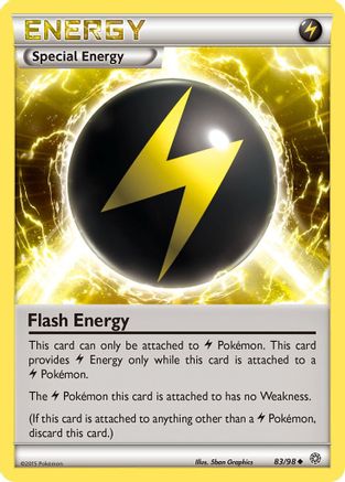Flash Energy - 83/98 - Uncommon - Reverse Holo
