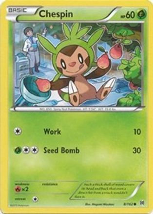 Chespin (8) - 8/162 - Common