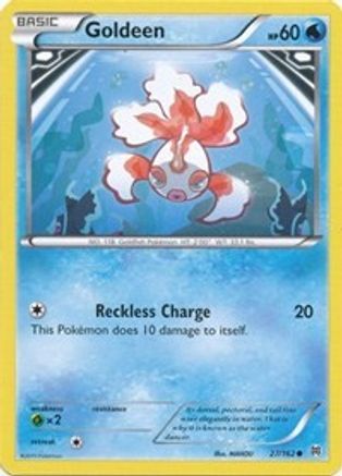 Goldeen - 27/162 - Common - Reverse Holo