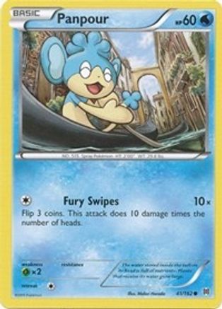 Panpour - 41/162 - Common - Reverse Holo