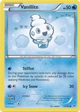 Vanillite - 43/162 - Common