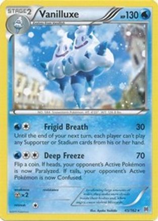 Vanilluxe - 45/162 - Rare