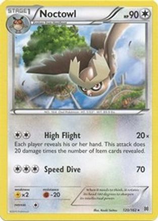 Noctowl - 120/162 - Rare