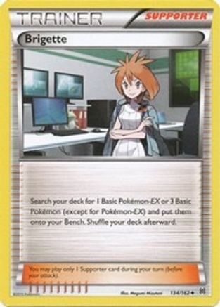 Brigette - 134/162 - Uncommon - Reverse Holo