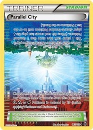Parallel City 145/162  XY  BREAKthrough - Uncommon