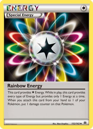 Rainbow Energy - 152/162 - Uncommon