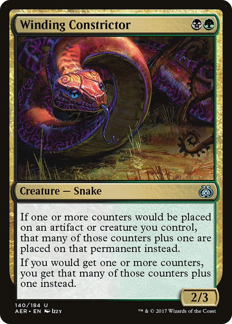 Winding Constrictor (AER-140) Foil