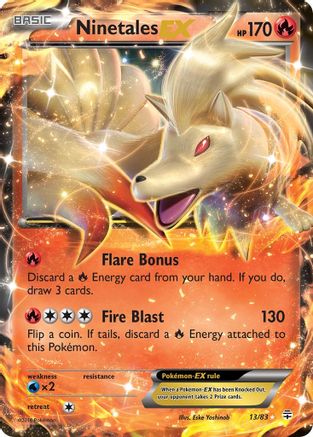Ninetales EX 013 - Holofoil Generations - Ultra Rare