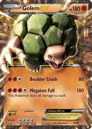 Golem EX 046/83  - Holofoil Generations - Ultra Rare