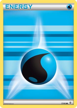 Water Energy 077 - Reverse Holofoil Generations - Common