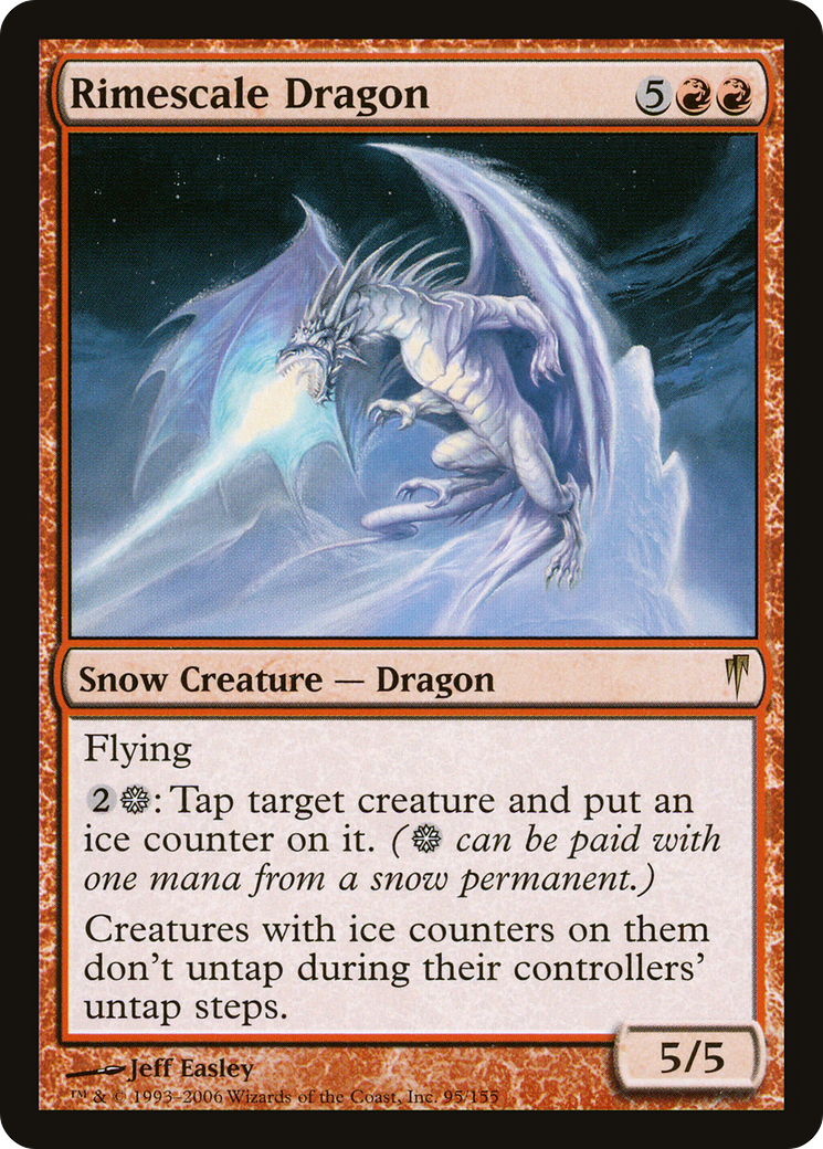 Rimescale Dragon (CSP-095) Foil