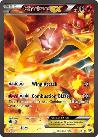 Charizard EX XY121 - Holofoil XY Promos - Promo