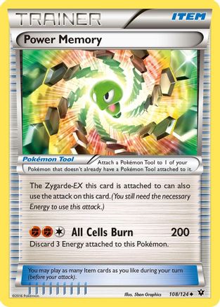 Power Memory - 108/124 - Uncommon - Reverse Holo