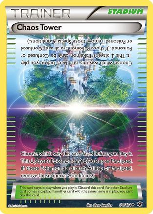 Chaos Tower - 94/124 - Uncommon - Reverse Holo