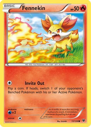 Fennekin (11) - 11/124 - Common